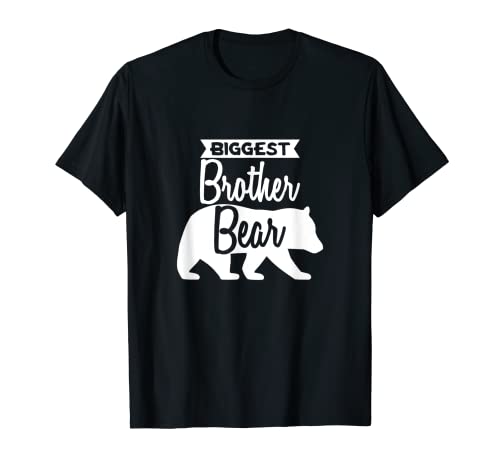 Biggest Brother Bear Shirt Brother Camiseta Camiseta Camiseta Camiseta