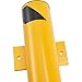 Global Industrial Floor Stop Bollard w/Removable Caps, 4-1/2