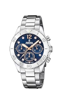 Festina Orologio Donna Analogico in Acciaio Inossidabile 316l Argentato