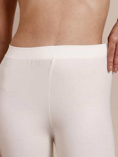 Image of TWIN BIRDS Super Stretchable Cotton Elasthane Fabric Ankle Length Leggings for Women