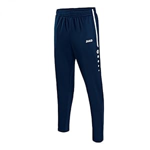 JAKO Herren Trainingshose Active I Sporthose Herren lang mit Elastischem Bund & Seitentaschen I Trainingshose Herren lang