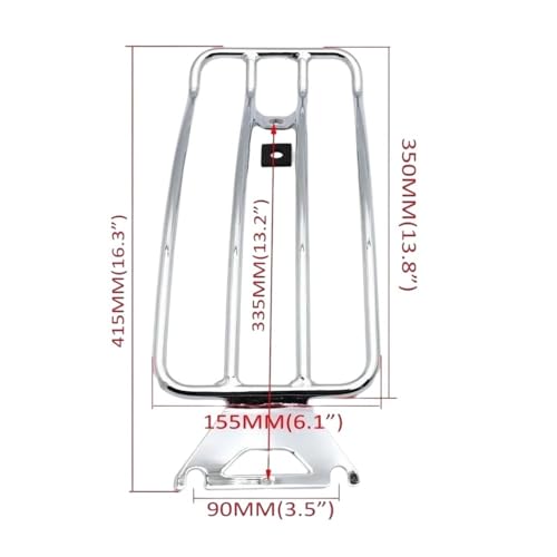 Porte-bagages de moto pour Road King et Electra Glide 1997-2010 - 6