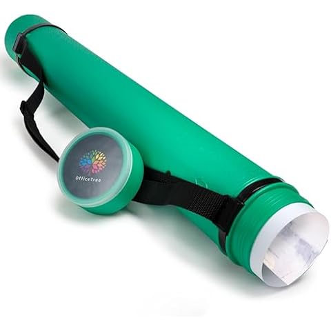 OfficeTree A0 Art Tube with Adjustable Strap Cover