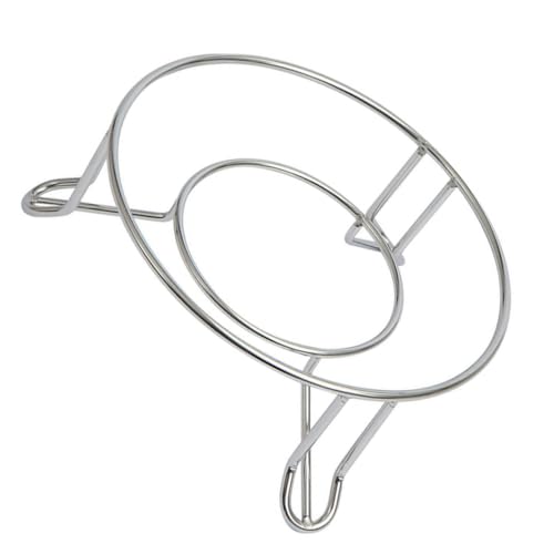 COLLBATH 1pc Stainless Steel Pot Rack Steaming Stand for Versatile Kitchen Use Steam Rack for Large Small Pots Heat Resistant Design Essential Cooking Gadget