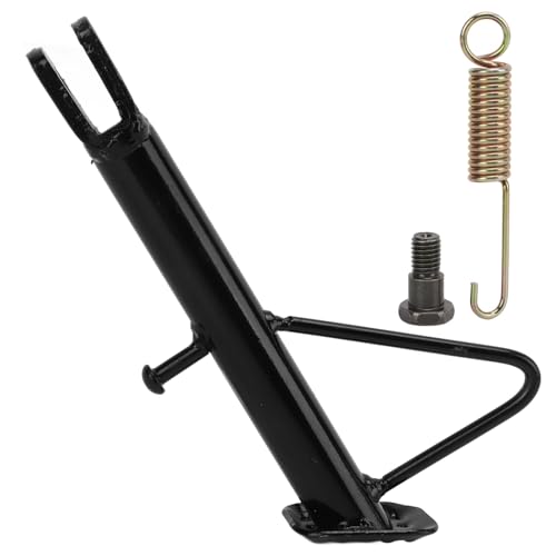 Alomejor Béquille de Moto Support de Pied de Stationnement Béquille Latérale Béquille Latérale Arrière de Scooter(18CM)