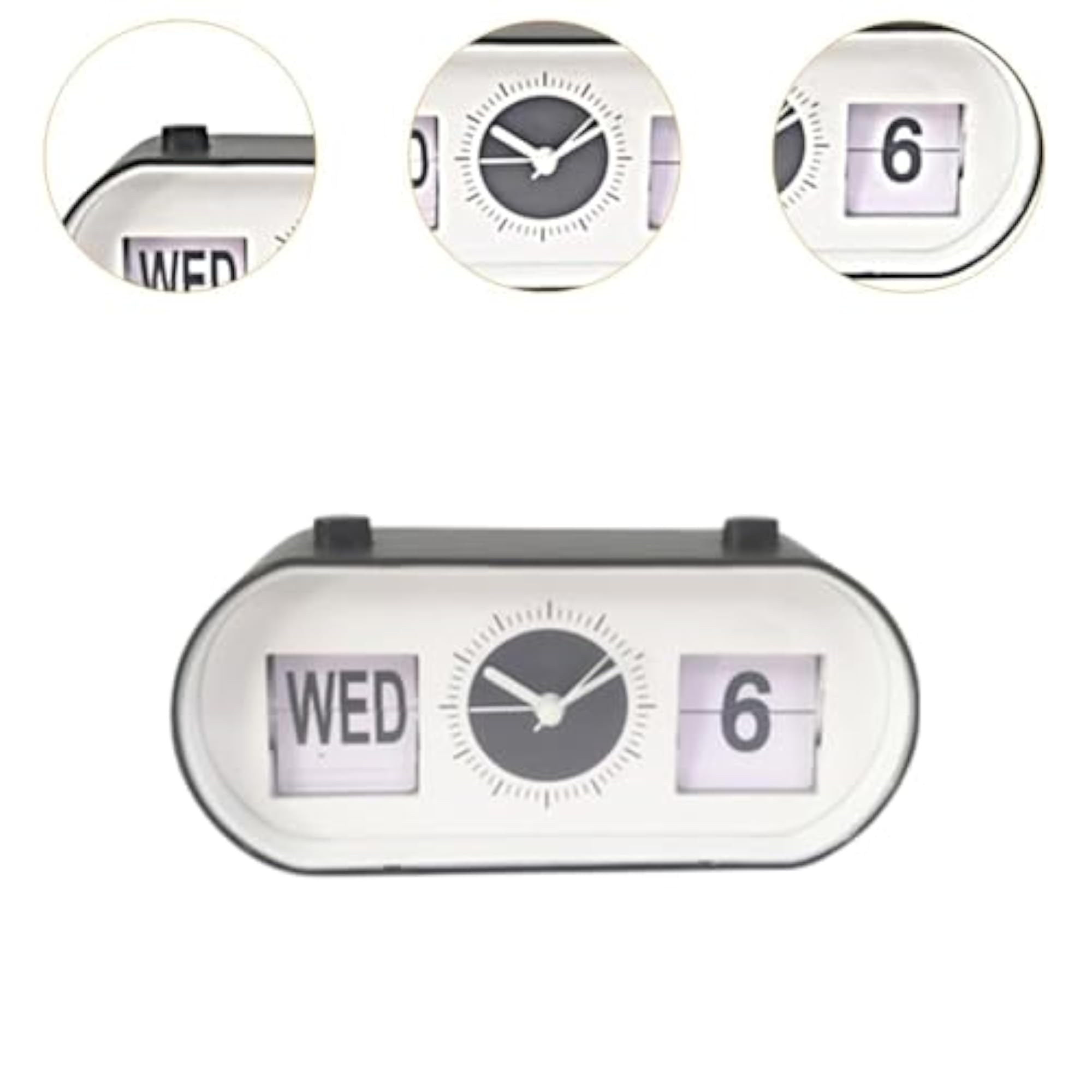 Manual Flip Clock Convenient Desk Alarm Clock