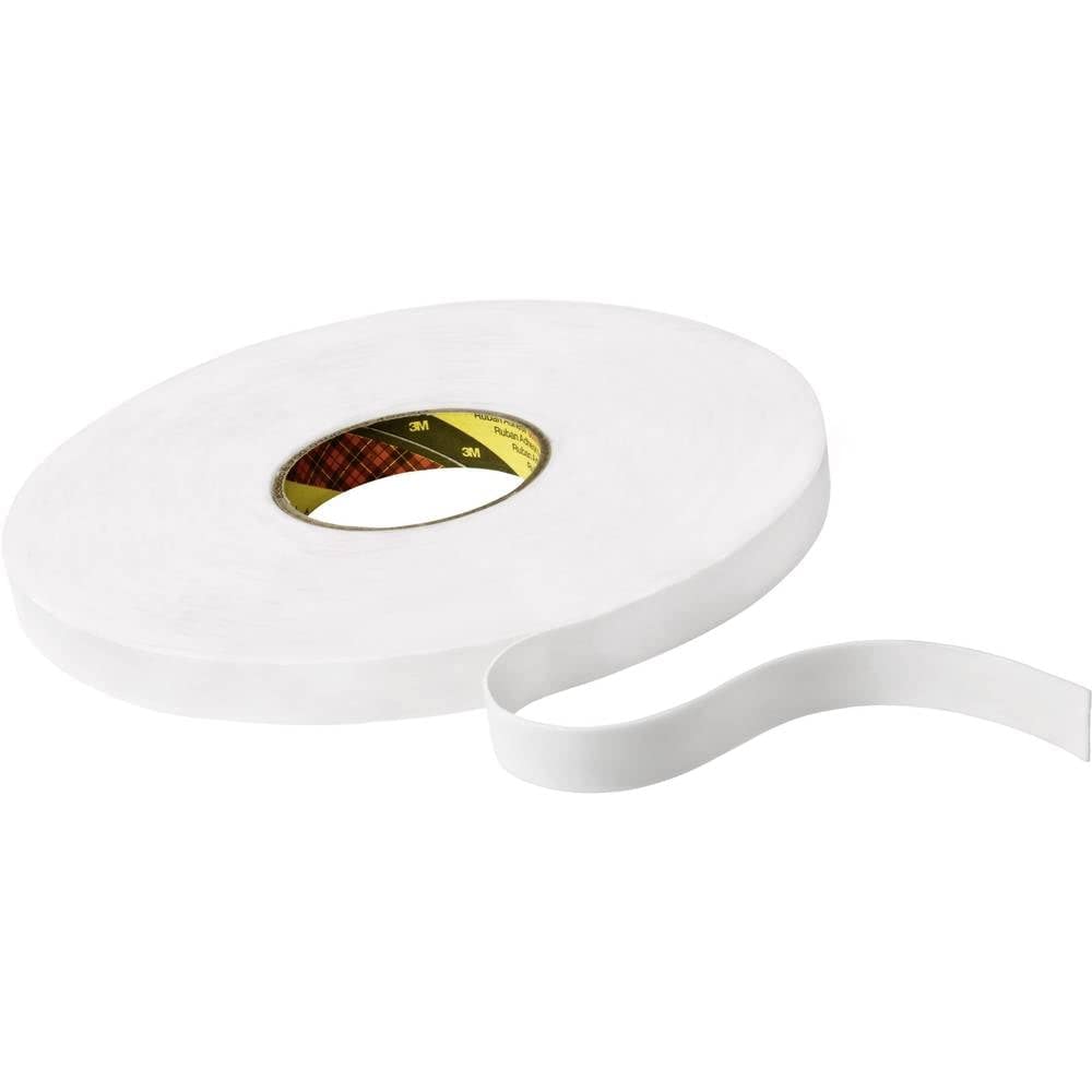 3M 9508W 9508W12 Doppelseitiges Klebeband 9508W Weiß (L x B) 66m x 12mm 1St.