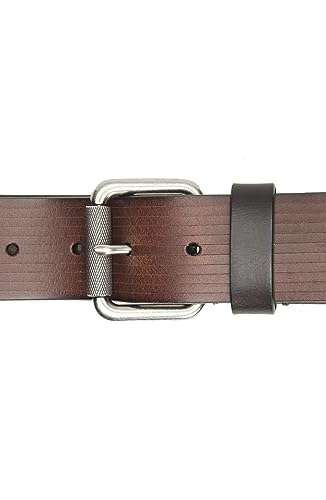 Frye Men's 40mm Etched Line Panel Leather Belt2