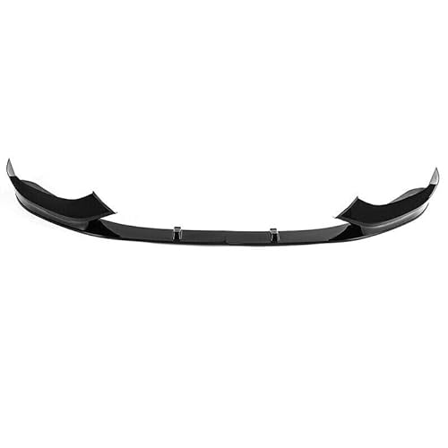 EU Auto Parts Front Splitter Lip for 1 Series F20 F21 LCI (Facelift 2015+) | Style | Gloss Black | 2-Piece Set | Sporty Front Bumper Lip Spoiler