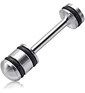 YuCool 1 Pcs Ls Oil Barbell, Aluminum Oil Diverter Fits for GM Gen III & IV LS1 LS3 LS2 LQ4 LQ9 L...
