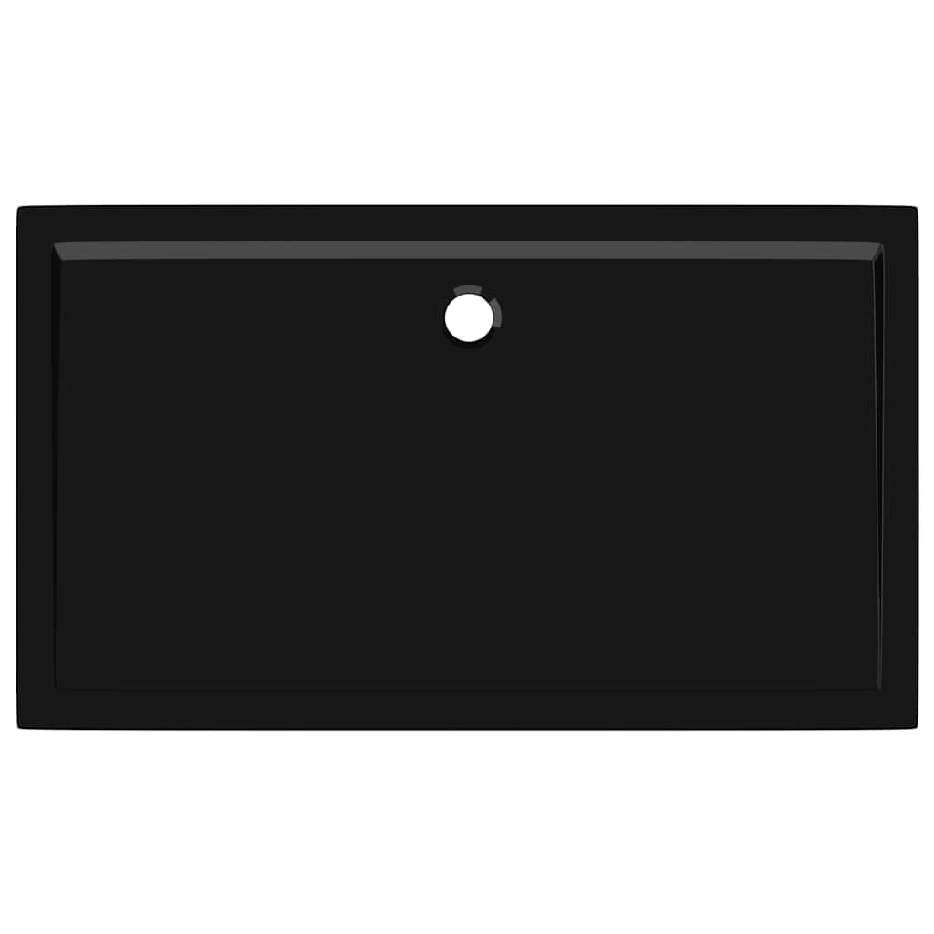 Piatto doccia rettangolare in ABS rinforzato con fibra di vetro 70 x 120 cm: piatto doccia rettangolare con soglia bassa per bagno moderno