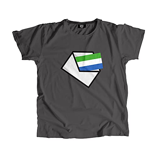 T-shirt Sierra Leone Mail avec finitions de qualité supérieure