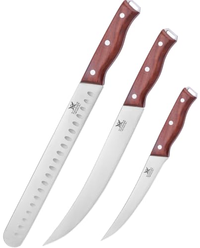 Naitesen 3PCS Professional Brisket Carving Knife...