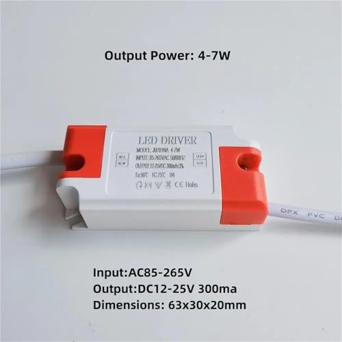 Alimentation driver LED constant courant 300mA transformateur panneau plafond - 2