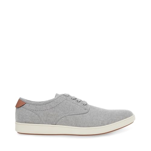 Image of Steve Madden Mens Fenta Fashion Sneakers - Casual Lightweight Walking Shoes for Everyday Comfort, Grey, 12