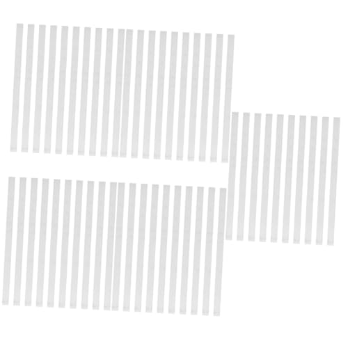 HAPINARY 5sets Book Binding Glue Tape Strips Multi-function Glue Strips for Bookmaking Book Repair Supplies 10pcs*5