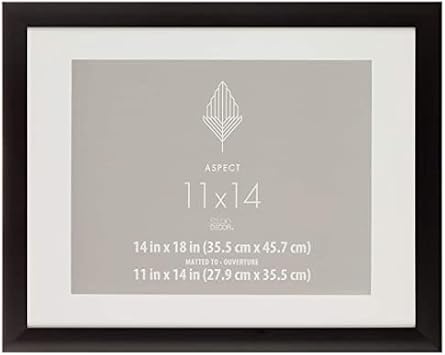 Studio Decor Aspect Black Frame with Mat