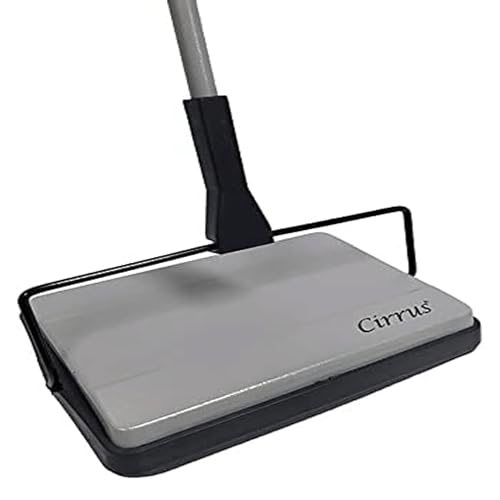 Dust Care DC 1001 Non Electric Commercial Grade Carpet Sweeper with Clean Out Comb On-Board, 3 Brush System