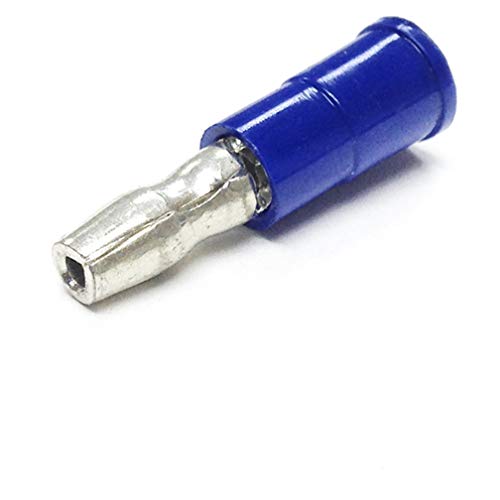 3M Male Bullet Connector Nylon Insulated .156” 16-14 Gauge Blue -50PK