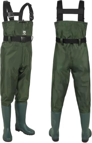 TIDEWE Chest Waders for Men Women, Waterproof Fishing Waders GN M14 - image 2