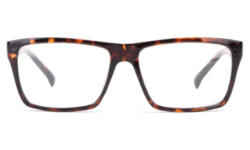 Image of Classic Unisex Squared Fashion Clear Lens Eye Glasses Frame Clear Lens Glasses Men Women