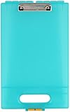Dexas 1717-J35 Office Clipcase Storage Clipboard, Aquamarine