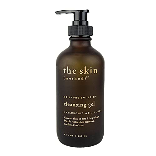 The Skin Method Hyaluronic Acid Cleansing Gel Skin Moisture Boost, 8 Fl Oz (Pack of 1)