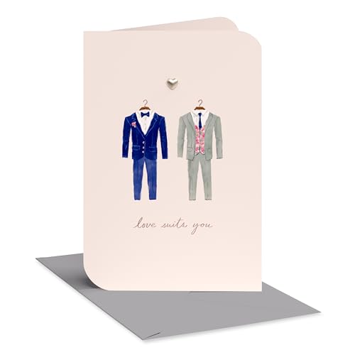 American Greetings ウェディングカード 新郎2人用 (Happily Ever After)