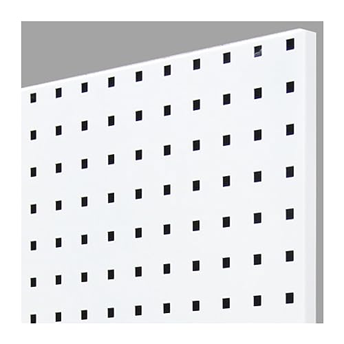Panneau perforé en bois avec kit de rangement mural modulaire pour maison