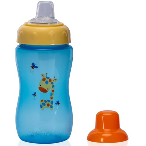 Image of Adore Spouty Silicon Soft Spout Sipper with Hood 270ml (Blue)