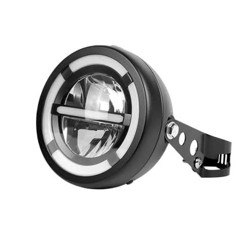Phare LED rond universel 6.5 pouces moto Sportster cafe racer custom avant