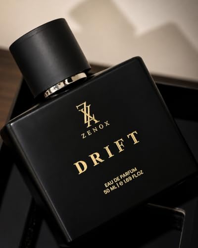 Image of Zenox Drift Perfume for Men | Eau De Parfum | Long Lasting Fragrance Spray | Luxury Men's Perfume | Fresh Spicy Woody Scent | Premium EDP | Office, Casual & Daily Wear | 50ml
