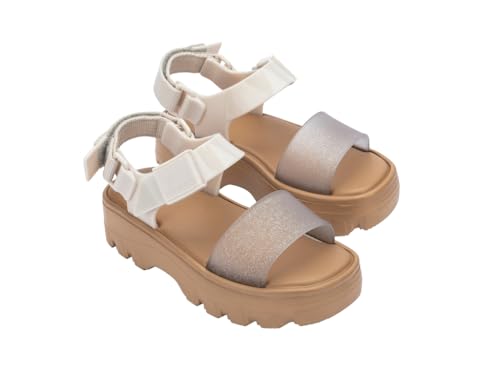 Image of mini melissa Kick Off Platform Sandals for Kids - Chunky Platform Jelly Sandals for Girls, Kids Summer Shoes, Girls Sandals