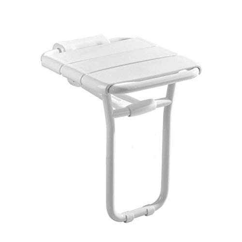 Chaise de douche rabattable blanche de qualité supérieure en ABS - 2