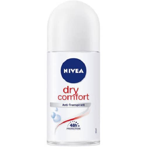 6er Pack - NIVEA Deodorant 'Dry Comfort' Deoroller - 50 ml