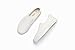 JUDIS Women's Slip on Canvas Shoes Classic Casual Sneakers Fashion Loafers Shoes White