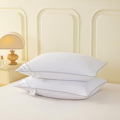 La Mejor Lista de Almohada pluma de ganso - los más vendidos. 2 almohada pluma de ganso marca Eastwarmth (2)