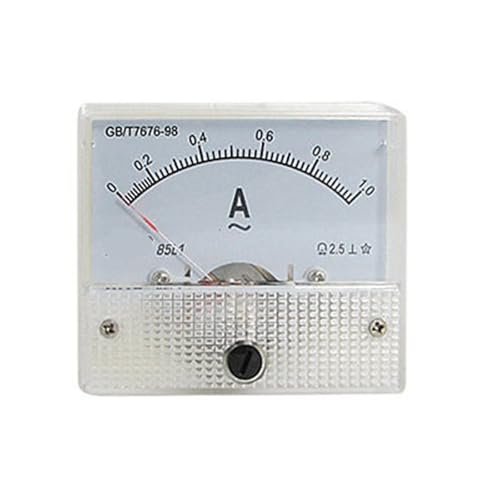 Ampèremètre AC 0-1A 85L1 avec panneau de réglage fin pour tableau de commande électrique