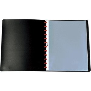 Preisvergleich Produktbild herlitz Sichtbuch EasyFix, DIN A4, mit 20 Hüllen, schwarz
