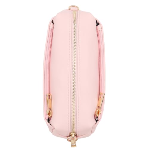 Image of FashionPuzzle Triple Zip Small Crossbody Bag