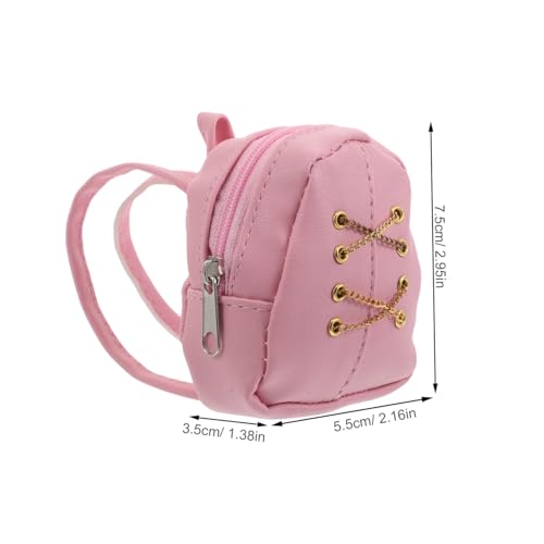 VANZACK Cute Zipper Coin Purse for Eyecatching Design Ample Space for Essentials Robust Build Dollhouse Accessory and Daily Supplies2