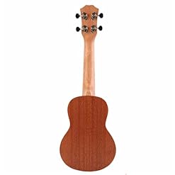 Ukulele 21 inch 15 Frets Mahogany Soprano Ukulele Guitar Rosewood 4 Strings Guitar for Beginners Or Players Guitar - Les Beatles, Paul McCartney, John Lennon, RIngo Starr, George Harrison Ukulele 21 inch 15 Frets Mahogany Soprano Ukulele Guitar Rosewood 4 Strings Guitar for Beginners Or Players Guitar – Image 5