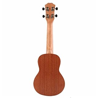 Ukulele 21 inch 15 Frets Mahogany Soprano Ukulele Guitar Rosewood 4 Strings Guitar for Beginners Or Players Guitar - Les Beatles, Paul McCartney, John Lennon, RIngo Starr, George Harrison Ukulele 21 inch 15 Frets Mahogany Soprano Ukulele Guitar Rosewood 4 Strings Guitar for Beginners Or Players Guitar – Image 5