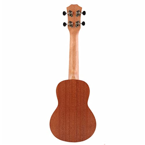 Ukulele 21 inch 15 Frets Mahogany Soprano Ukulele Guitar Rosewood 4 Strings Guitar for Beginners Or Players Guitar - Les Beatles, Paul McCartney, John Lennon, RIngo Starr, George Harrison Ukulele 21 inch 15 Frets Mahogany Soprano Ukulele Guitar Rosewood 4 Strings Guitar for Beginners Or Players Guitar – Image 6