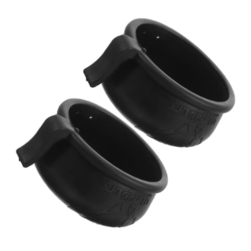 ifundom - ifundom Lot de 2 Sets de Gamelles d'alimentation en Caoutchouc pour Volailles Mangeoires Remplaçables pour Poulets et Coqs Bol Multifonction pour Pâturage Accessoires Agricoles