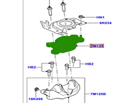 Amazon.com: GENUINE LAND ROVER TRANSMISSION Mount LR2 LR062669 