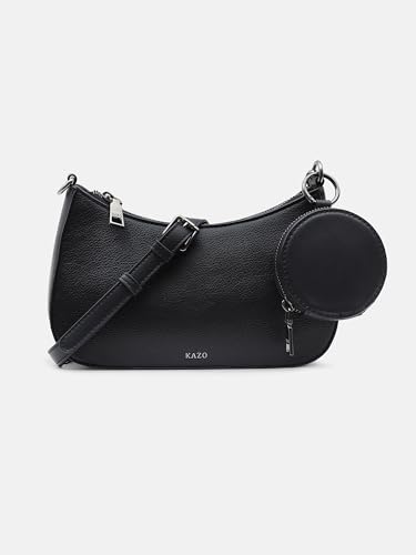 Image of Kazo Sophia Shoulder Bag | Premium Faux Leather Handbag for Women | Timeless Sophisticated Silhouette with Generous Interior