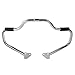 CUSTOM CHROME CCI Mustache Engine Guard Crash Bar Fit for Harley Dyna Low Rider FXDL Street Bob FXDB Wide Glide 2006-2017 Fat Bob FXDF 2008-2017 Super Glide 2007-2014 Switchback FLD 2012-2016