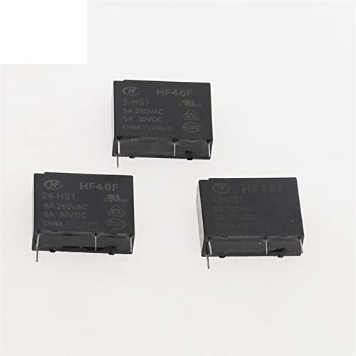 Relais 4 Broches HF46F-024-HS1 pour circuit imprimé miniature 5A - 4