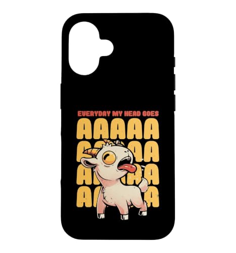 Everyday My Head Goes AAAAAAHH ���킢�����ѐ����M EduEly �X�}�z�P�[�X iPhone 16 �p